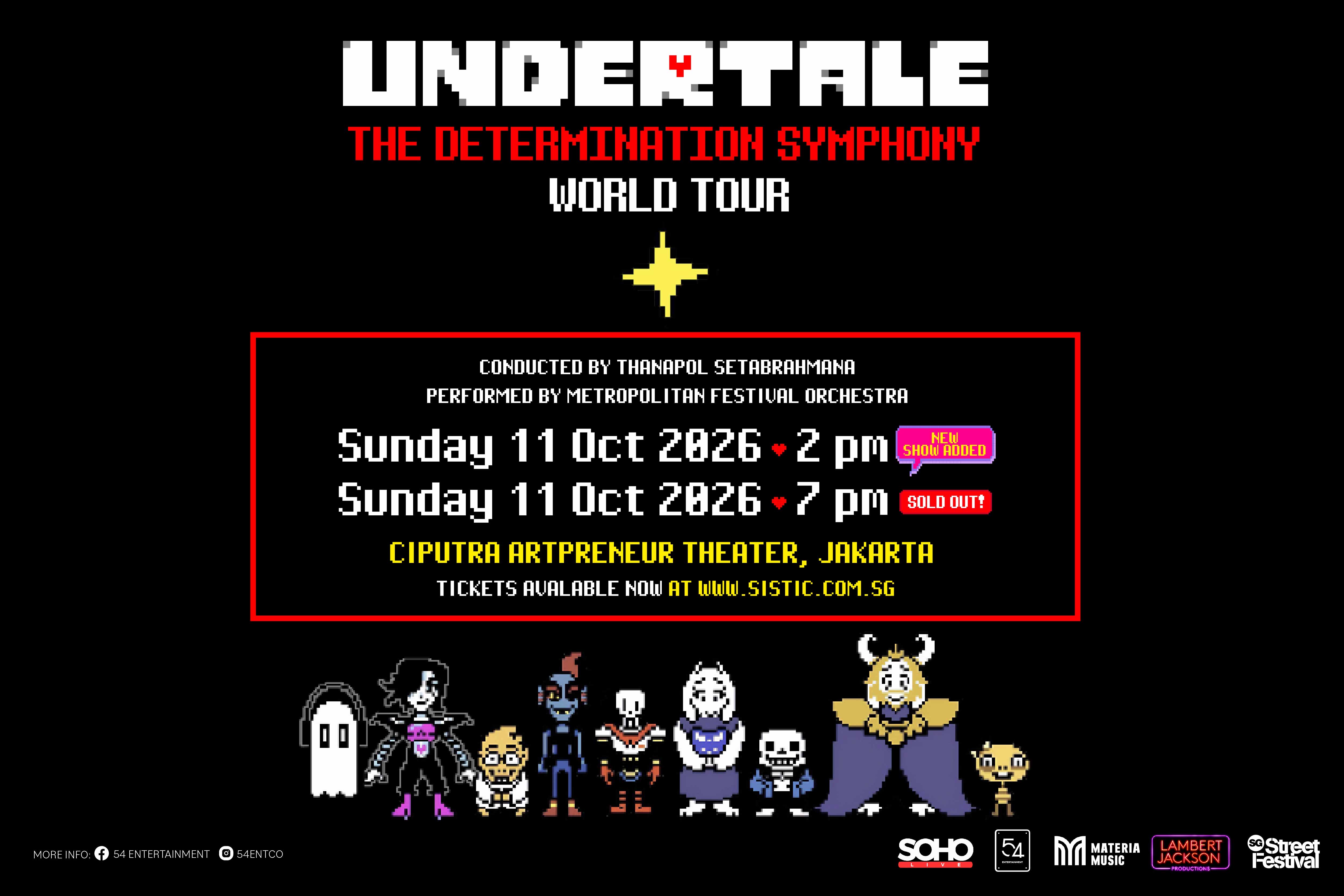 Bukan sekadar main Game, dunia UNDERTALE hadir lewat orkestra