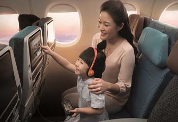 Wow, Penumpang Singapore Airlines Nikmati Koneksi Broadband