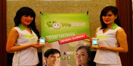 WeChat Tops Indonesian Charts