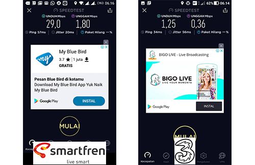 Layanan 4G prima di Pelabuhan Batam Center