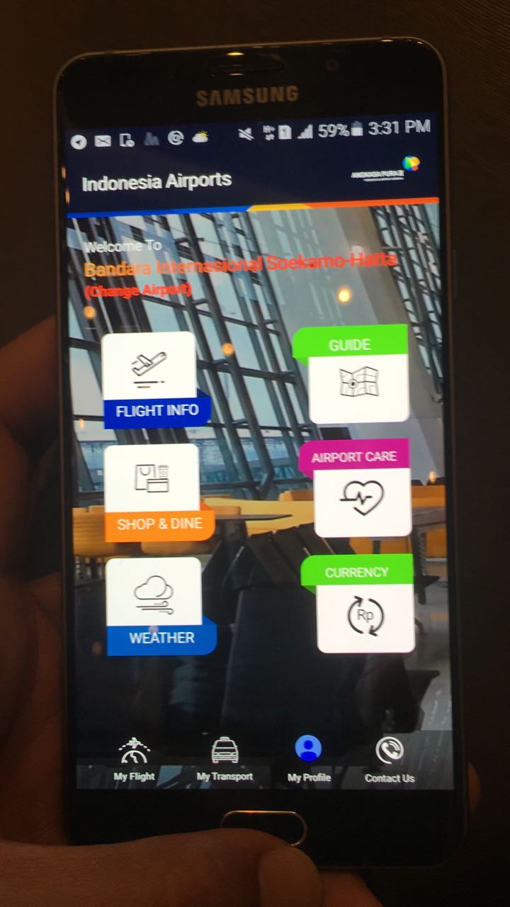 Aplikasi Indonesia Airports hadir di Google Play