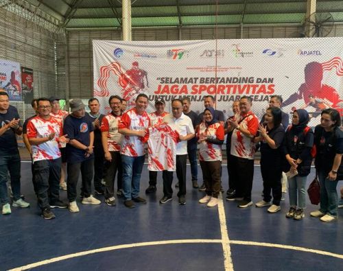 Menkominfo Budi Arie buka turnamen futsal meriahkan Hari Bhakti Postel ke-79