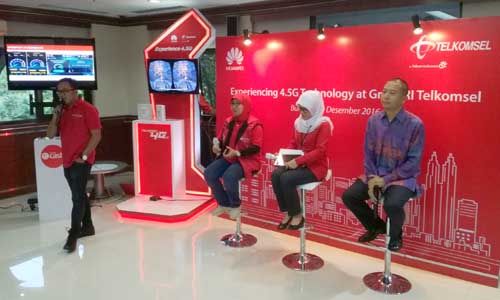 Telkomsel kebut 4.5G di sembilan kota