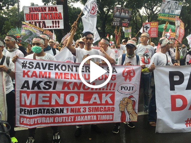 Terungkap Tuntutan Aksi Damai Ribuan Penjual Pulsa