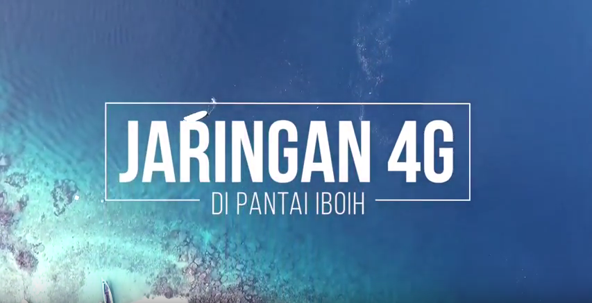  Keindahan Pantai iboih dan Kondisi jaringan 4G Tiga Operator Smartfren, Telkomsel, dan XL