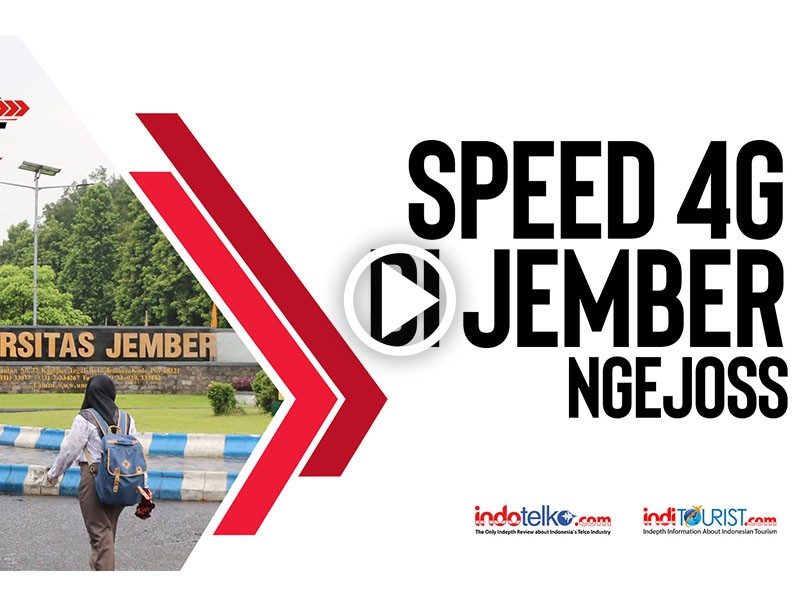 Speed 4G di Jember Nge Joss