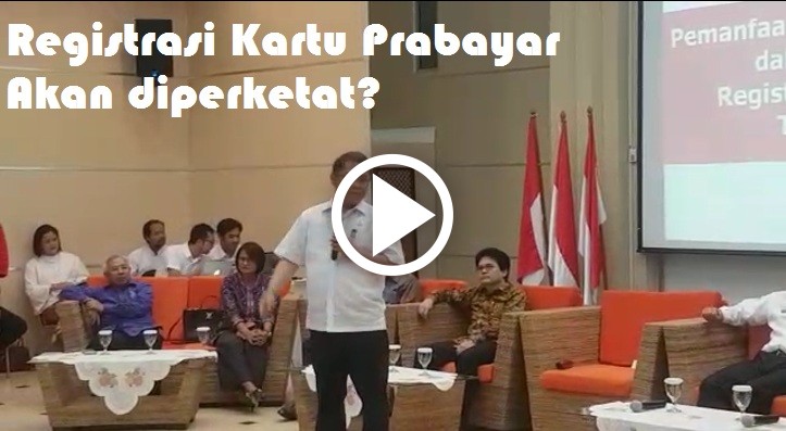 Rudiantara bicara tentang registrasi prabayar diperketat